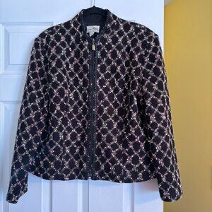Joseph Ribkoff Women's Blazer Zipper Closure Size 18
